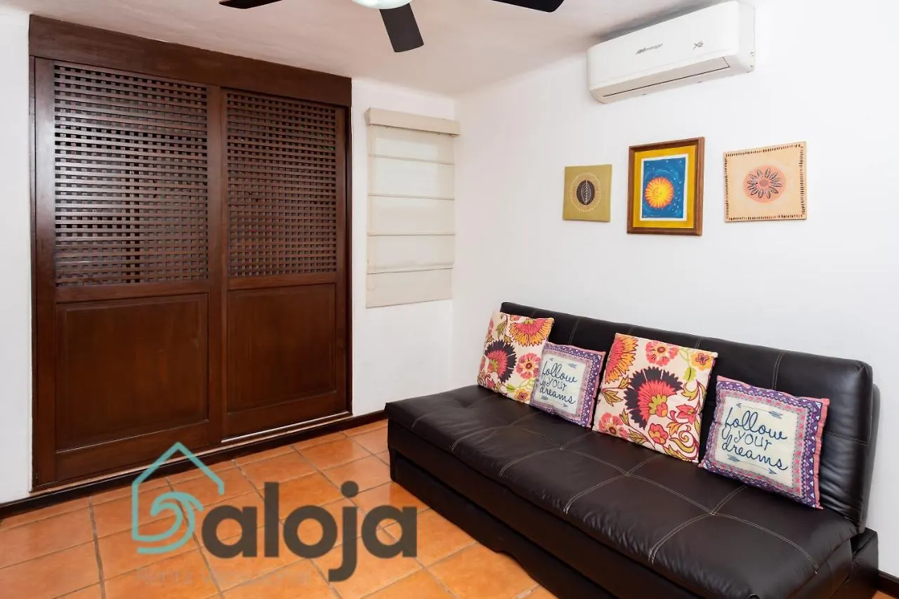 Apartment Apartamento Amplio En Zona Ideal A 5Min De Wallmart Cancun